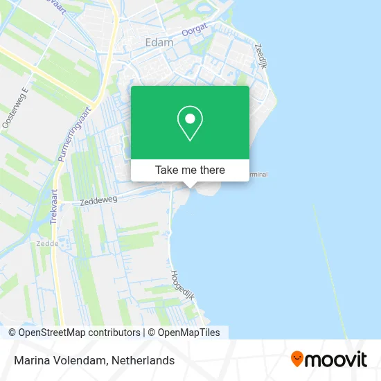 Marina Volendam map