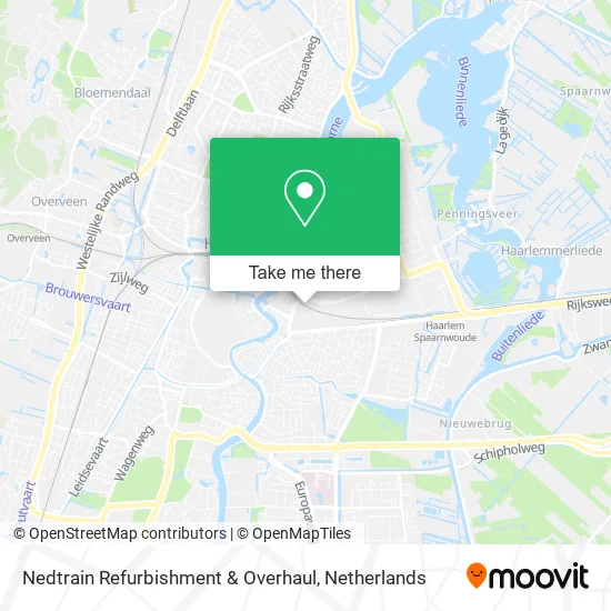 Nedtrain Refurbishment & Overhaul map