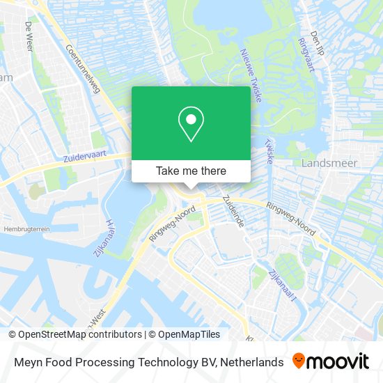 Meyn Food Processing Technology BV map