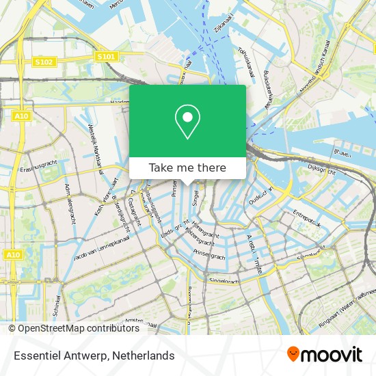 Essentiel Antwerp map