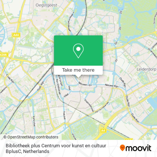 Bibliotheek plus Centrum voor kunst en cultuur BplusC map