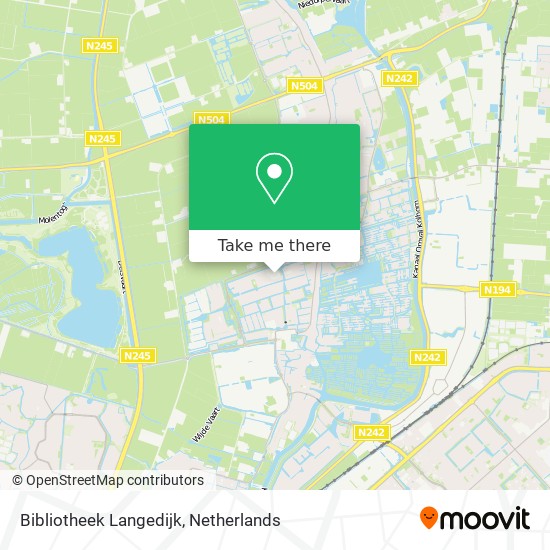 Bibliotheek Langedijk Karte