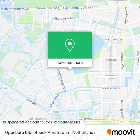 Openbare Bibliotheek Amsterdam Karte