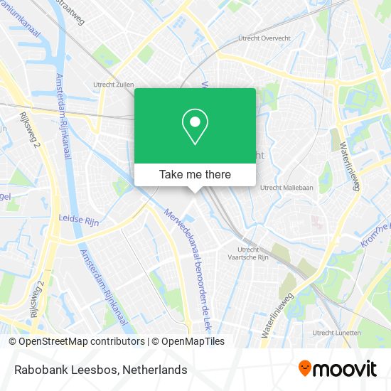 Rabobank Leesbos map