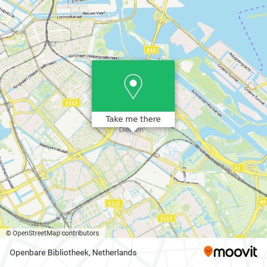 Openbare Bibliotheek map