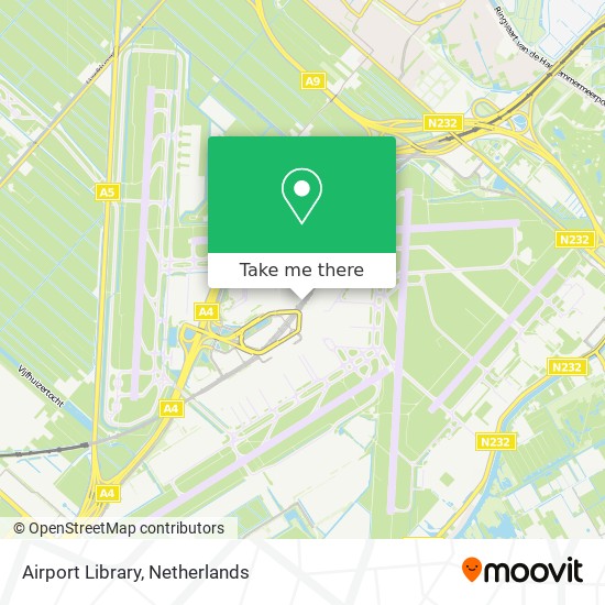 Airport Library map