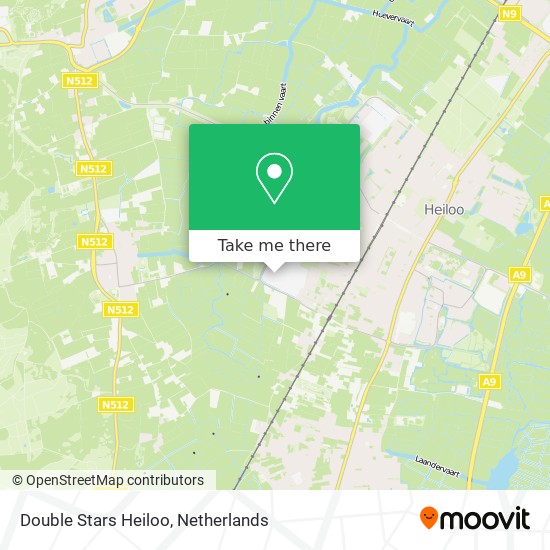 Double Stars Heiloo map