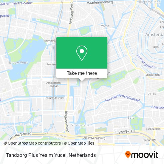 Tandzorg Plus Yesim Yucel map