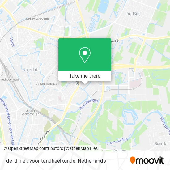 de kliniek voor tandheelkunde map