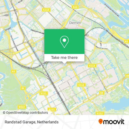 Randstad Garage map