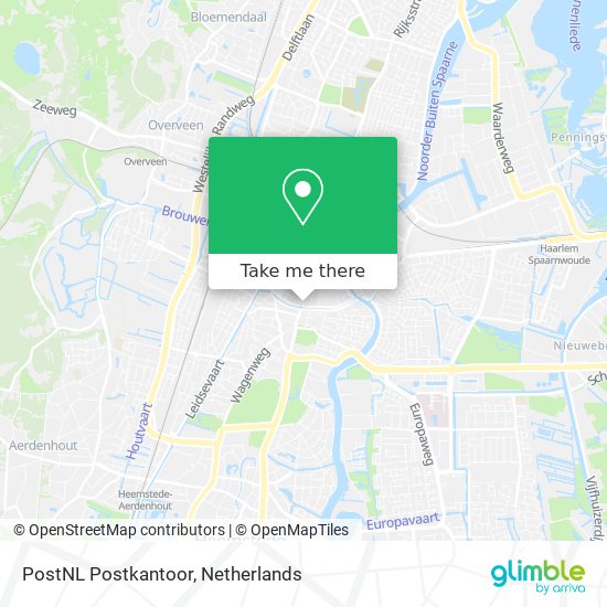 PostNL Postkantoor map