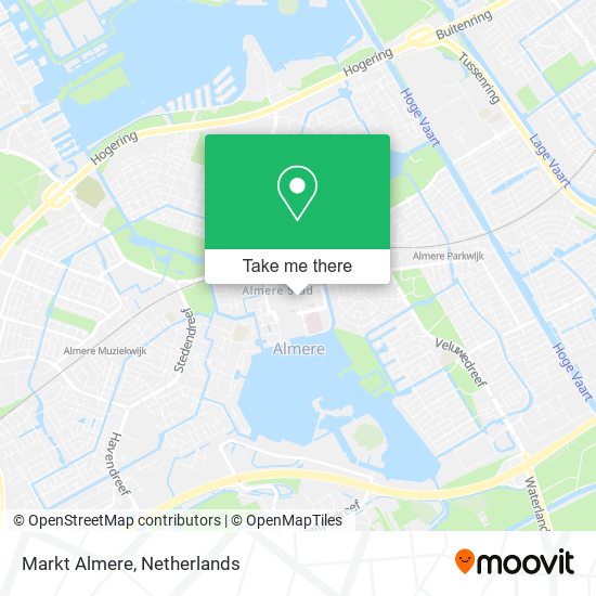 Markt Almere map