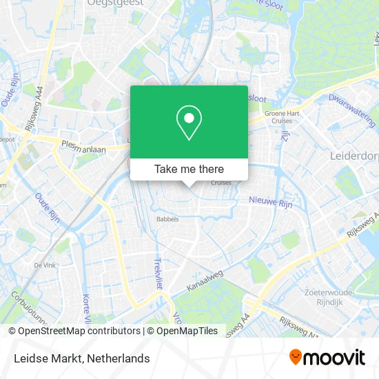 Leidse Markt map