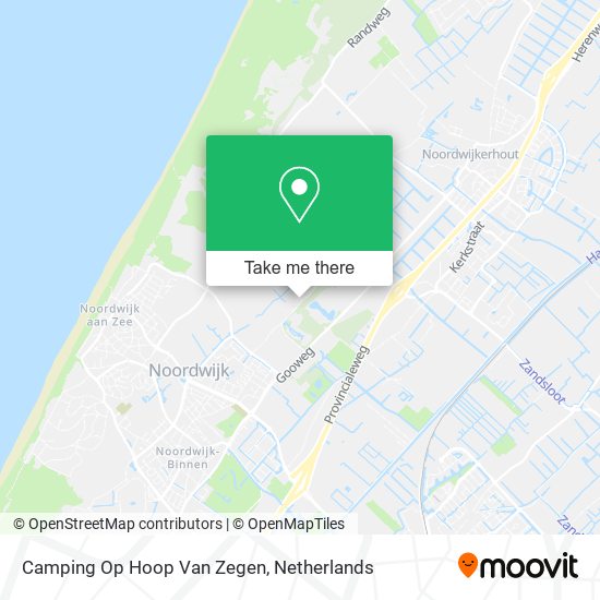 Camping Op Hoop Van Zegen Karte