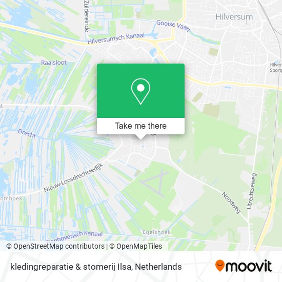 kledingreparatie & stomerij Ilsa map