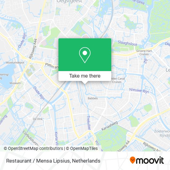 Restaurant / Mensa Lipsius map