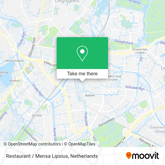 Restaurant / Mensa Lipsius map