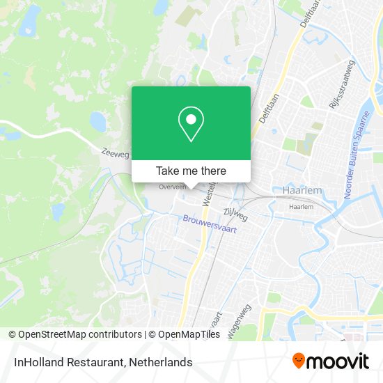 InHolland Restaurant map