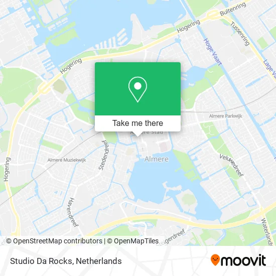 Studio Da Rocks map