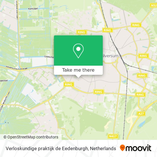 Verloskundige praktijk de Eedenburgh map