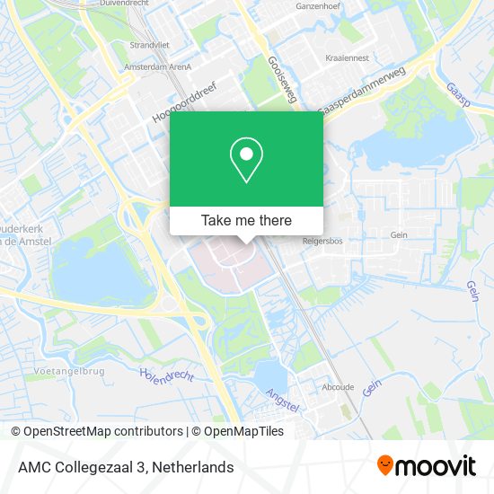 AMC Collegezaal 3 map