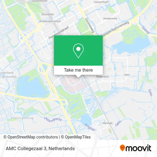 AMC Collegezaal 3 map