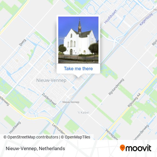 Nieuw-Vennep map