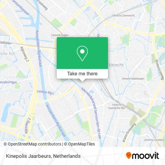 Kinepolis Jaarbeurs map