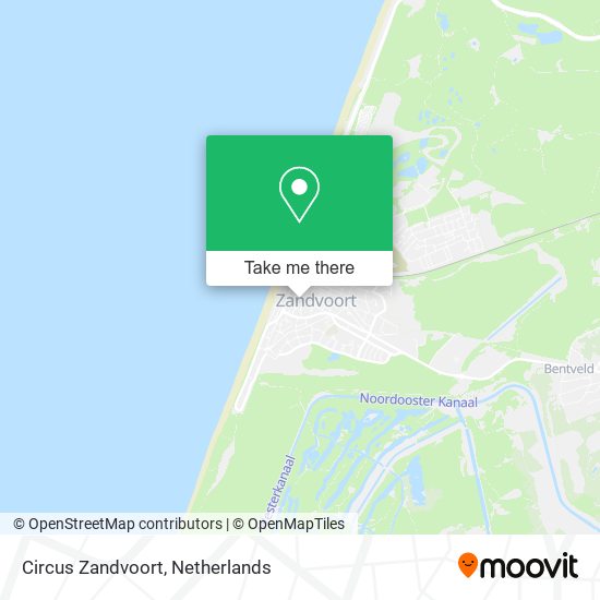 Circus Zandvoort Karte