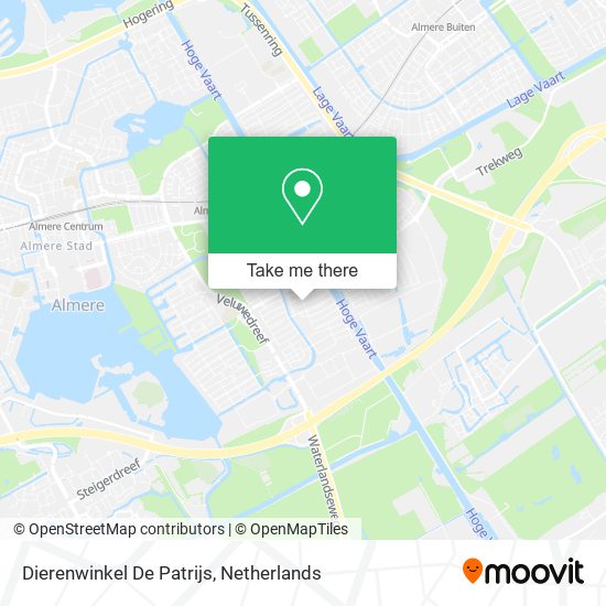 Dierenwinkel De Patrijs map