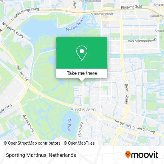 Sporting Martinus map
