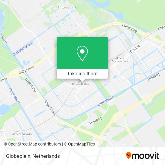 Globeplein map