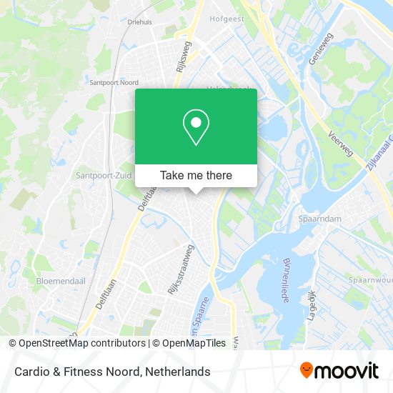 Cardio & Fitness Noord map