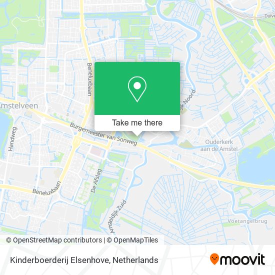 Kinderboerderij Elsenhove map