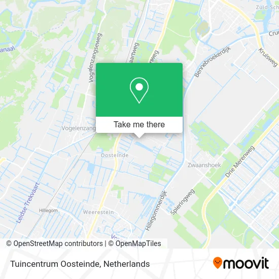 Tuincentrum Oosteinde map