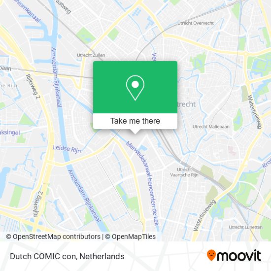 Dutch COMIC con map