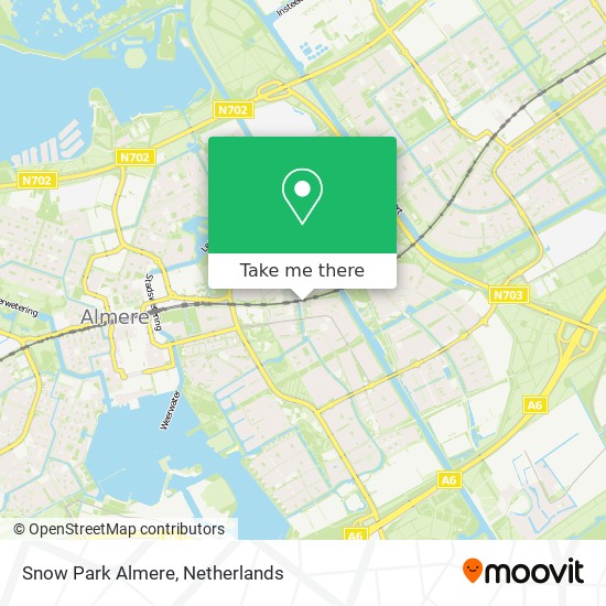 Snow Park Almere Karte