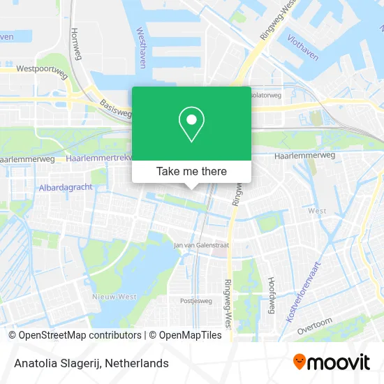 Anatolia Slagerij map