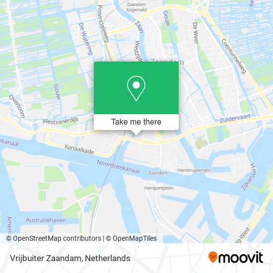 Vrijbuiter Zaandam map