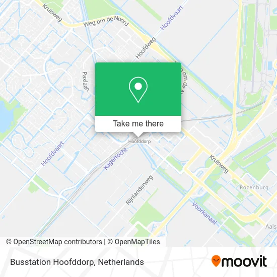 Busstation Hoofddorp map