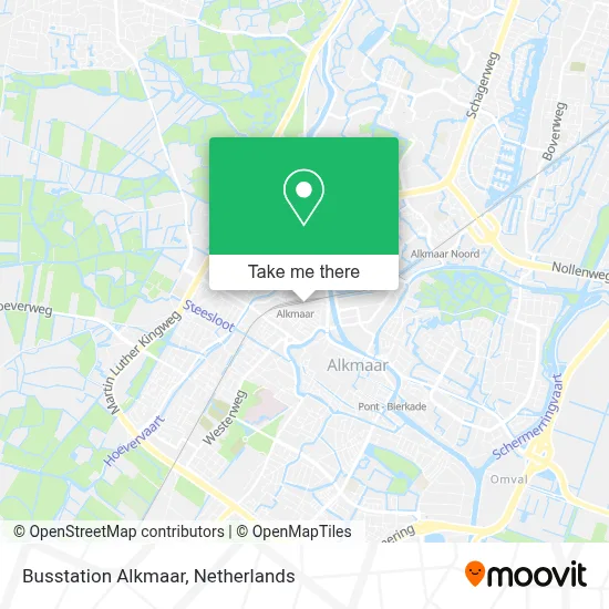 Busstation Alkmaar map