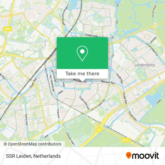 SSR Leiden map