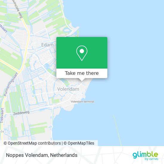 Noppes Volendam Karte