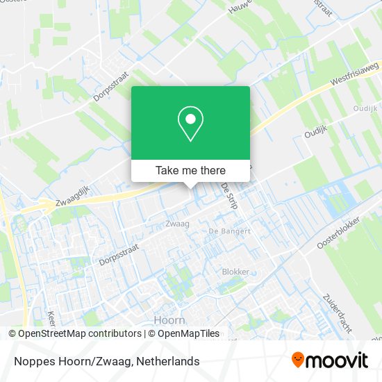 Noppes Hoorn/Zwaag map