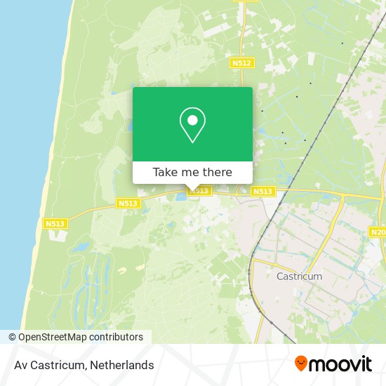 Av Castricum map