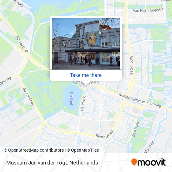 Museum Jan van der Togt map