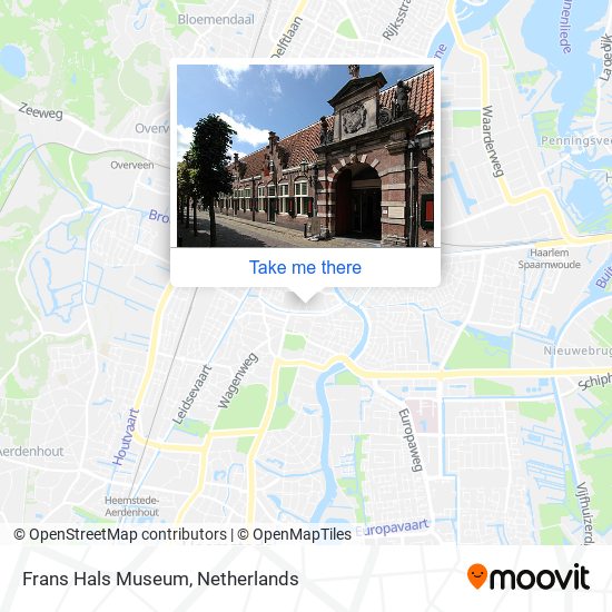 Frans Hals Museum map