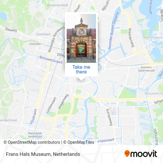 Frans Hals Museum map