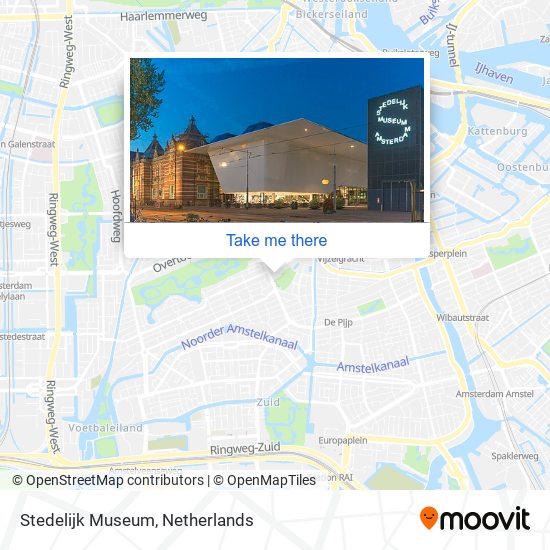 Stedelijk Museum map