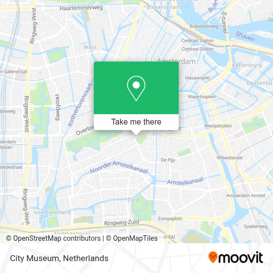 Stedelijk Museum map